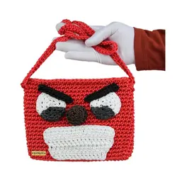 کیف دخترانه طرح انگری برد شیکدو مدل BFB12 | شیکدو