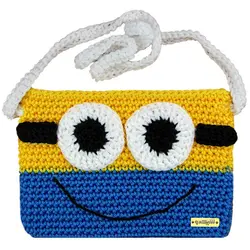 کیف دخترانه طرح مینیون شیکدو مدل BFB08 | شیکدو