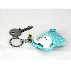 جاسوییچی بافتنی طرح دکمه شیکدو مدل KCH01 | شیکدو