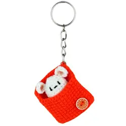 جاسوییچی بافتنی طرح دکمه شیکدو مدل KCH01 | شیکدو