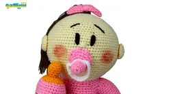 عروسک بافتنی شیکدو مدل ty04 | شیکدو