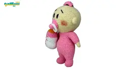 عروسک بافتنی شیکدو مدل ty04 | شیکدو