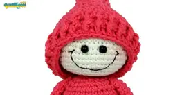عروسک بافتنی شیکدو مدل ty14 | شیکدو