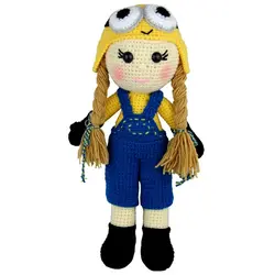 عروسک بافتنی شیکدو مدل ty27 | شیکدو