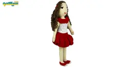 عروسک بافتنی شیکدو مدل ty17 | شیکدو