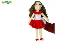 عروسک بافتنی شیکدو مدل ty17 | شیکدو