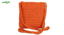 کیف بافتنی طرح نارنج شیکدو مدل BFB06 | شیکدو