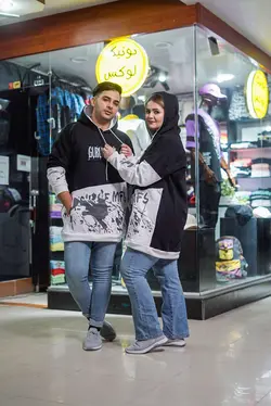 هودی 3 نخ کرک دار خاص - لوکس شاپ
