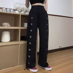 شلوار قلبی گلدوزی