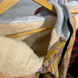 شومیز خز دار قد 85 وارداتی