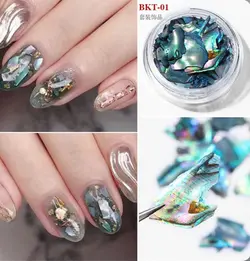 دیزاین صدف طبیعی ناخن