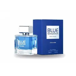 عطر ادکلن مردانه آنتونیو باندراس بلو سداکشن جانوین بلو سنسیشن - طوفان عطر - فروشگاه تخصصی عطر و ادکلن اورجینال