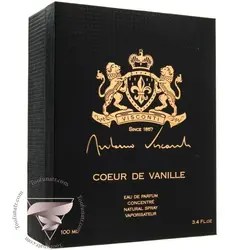 عطر ادکلن آنتونیو ویسکونتی کوئر (کوغ) د وانیل - Antonio Visconti Coeur de Vanille - طوفان عطر - فروشگاه تخصصی عطر و ادکلن اورجینال