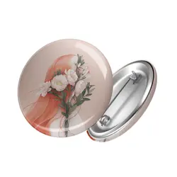 پیکسل دختری غرق گل کد 1355