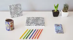 تابلو رنگ آمیزی برگ کد 1014