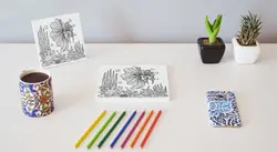 تابلو رنگ آمیزی آکواریوم کد 1065