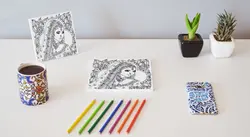 تابلو رنگ آمیزی زن هندی کد 1127