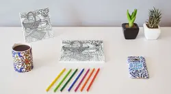 تابلو رنگ آمیزی سبد کاموا کد 930