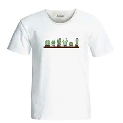 تیشرت نخ پنبه زیزیپ طرح کاکتوس کد 21