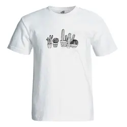 تیشرت نخ پنبه زیزیپ طرح کاکتوس کد 92