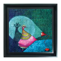 تابلو شاسی دختر سایه ها کد 676