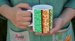 ماگ سرامیکی به می سجاده رنگین کن گرت پیر مغان گردید با طرح کد 109
