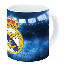 ماگ سرامیکی رئال مادرید Real Madrid با طرح کد B98 از سری ماگ های ورزشی فروشگاه زیزیپ