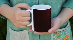 ماگ سرامیکی طرح بارسلونا کد B122 از سری ماگ های با طرح ورزشی زیزیپ