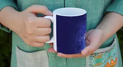 ماگ سرامیکی مسی با طرح کد B102 از سری ماگ های ورزشی زیزیپ