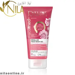 ژل میسلار شوینده گل رز اولاین EVELINE حجم 150 میلی لیتر