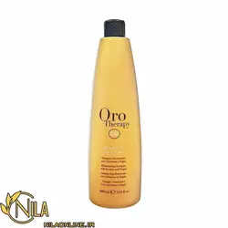 شامپو اورو تراپی Oro فانولا Fanola مدل طلای خالص حجم 1000 میلی لیتر