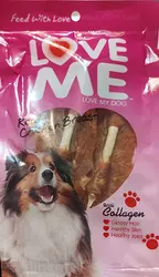 تشویقی لاومی سگ مرغ و شیر 60 گرمی