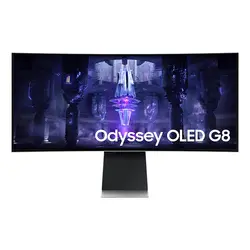 مانیتور گیمینگ 34 اینچ سامسونگ مدل Odyssey OLED G8 WQHD LS34BG850