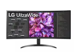 مانیتور خمیده ال جی 34 اینچ مدل UltraWide 34WQ60C-B