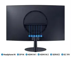 مانیتور خمیده سامسونگ 32 اینچ مدل Sumsung C390 LS32C390EA