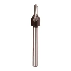 تیغ برش CNC و شیار انگشتی با قطر 4mm کارگیر 10mm برند دامار کد DM-S070406
