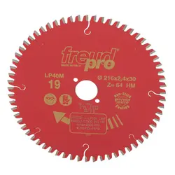 تیغ اره الماسه ام دی اف بر 216 میلیمتر 64 دندانه فرود کد LP40M019P