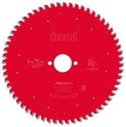 تیغ اره الماسه آلومینیوم و ام دی اف بر پرتابل 200 میلیمتر 60 دندانه فرود کد FR14A001H - ابزار نجاری خوشبخت