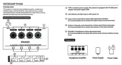 آمپلی فایر هدفون مدل PH400