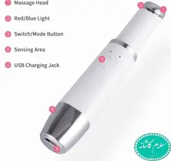 فروش عمده و تکی ماساژور قلمی چشم مدل SQ120 | سلام کاشانه