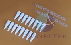 میکروتیوب استریپ 8 تایی 0/1ml سفید یا white، مناسب دستگاه Roche، برند Sanifico