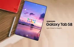 تبلت سامسونگ مدل Galaxy Tab S8 5G  ظرفیت 128 گیگابایت و رم 8 گیگابایت