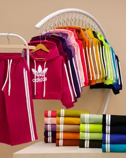 هودی کراپ شلوار بگ استایل ADIDAS NZDE | فروشگاه اینترنتی ویرما