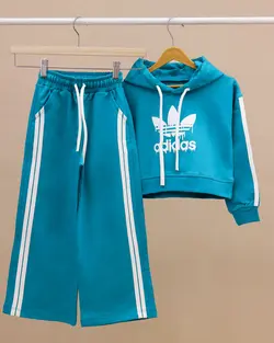 هودی کراپ شلوار بگ استایل ADIDAS NZDE | فروشگاه اینترنتی ویرما