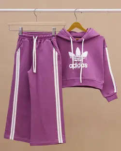 هودی کراپ شلوار بگ استایل ADIDAS NZDE | فروشگاه اینترنتی ویرما