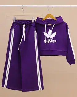 هودی کراپ شلوار بگ استایل ADIDAS NZDE | فروشگاه اینترنتی ویرما