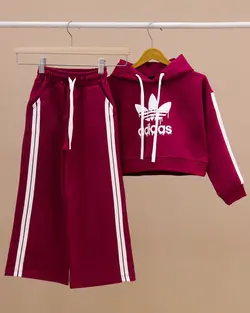 هودی کراپ شلوار بگ استایل ADIDAS NZDE | فروشگاه اینترنتی ویرما