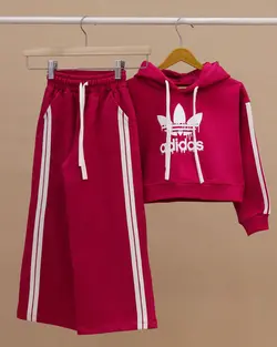 هودی کراپ شلوار بگ استایل ADIDAS NZDE | فروشگاه اینترنتی ویرما