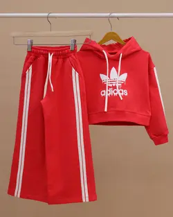 هودی کراپ شلوار بگ استایل ADIDAS NZDE | فروشگاه اینترنتی ویرما