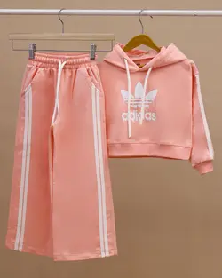 هودی کراپ شلوار بگ استایل ADIDAS NZDE | فروشگاه اینترنتی ویرما